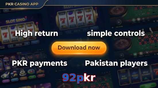 Main screen of 92Pkr gamedownload page for PK players